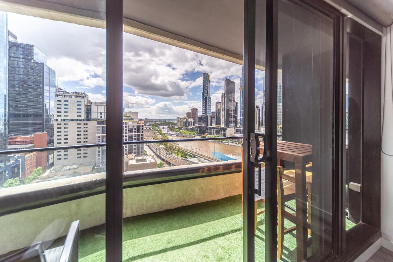 Aura2107, 2 Bedroom Apartment With Balcony, Stunning Yarra River And City Views Melbourne Zewnętrze zdjęcie